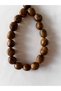 Handmade Medium Size Scented Brown Colored Natural Andiz Tree Seed Stress Relief Rosary with Carrying Box Gift - 6