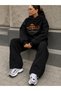 Unisex Straw Guardian Printed Winter Baggy Tracksuit Set - 3