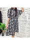 Women's Geometric pattern Dress - 4
