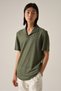 Apaş Collar Short Sleeve Basic Shirt - 5