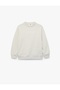 Cotton Long Sleeve Crew Neck Printed Sweatshirt - 5