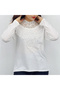 Women's Round Neck Long Sleeve T-Shirt - 7