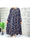 Women's A-line Long sleeve Maxi Dress - 2