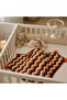Hand Knitted Baby Blanket 80X80 cm – Colorful Zigzag Patterned Newborn Blanket - 2