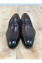 Men's Winter Shoes Genuine Leather Rubber Sole Laceless Brown - 3