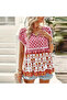 Women's Pink Floral T-Shirt - 3