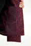 Detachable Shawl Detailed Buttoned Textured Short Coat Women's Coat 6810429 - 7