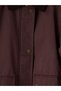 Velvet Collar Girls' Coat - 4