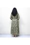 Women's Floral Long sleeve Maxi Dress - 6