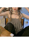Women's Spaghetti Strap Blouse - 2