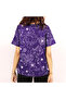Women's Round Neck Short Sleeve Blouse - 5