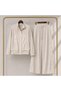 Women's Parachute Stopper Rope Rubber Tie Detail Top and Bottom Set Mta2461 - 4