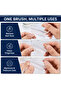36 Pcs Multi-functional clear plastic nail brush designed with an ergonomic handle grip for scrubbing and removing dust or dead skin during manicures and pedicures - 3