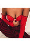 Women's Red Slim fit Long Sleeve T-Shirt - 3