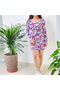 Women's Floral Long sleeve Dress