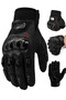 M Size Protected Motorcycle Gloves Unisex Cycling Biker Gloves Black 113