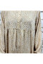 Women's A-line Long sleeve Maxi Dress - 6