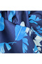 Women's Floral Wrap Mini Dress - 5