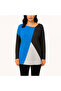Women's Geometric pattern Long Sleeve Blouse - 2