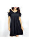 Women's Cold shoulder Dress - 7
