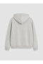 Hooded thick girl's zippered sweatshirt - 5