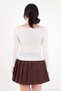 Kayık Yaka Transparent Knitwear Blouse Women's Bluz 5866879 - 8