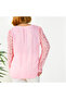 Women's V-Neck Long Sleeve Blouse - 5