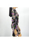 Women's Floral Mini Dress - 3