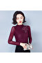 Women's Floral Long Sleeve T-Shirt - 2
