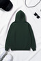 Unisex Love Printed Oversize Hoodie Hooded Sweatshirt - 2