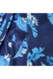 Women's Floral Wrap Mini Dress - 3