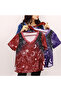 Women's Round Neck Short Sleeve Blouse - 2