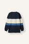 100% Cotton Loose Fit Polo Collar Thick Fabric Sweatshirt I2482Ax26Au - 2