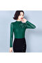 Women's Floral Long Sleeve T-Shirt - 3