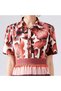 Women's Pink Floral Midi Dress - 7