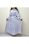 Women's Floral Long sleeve Maxi Dress - 3