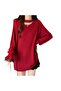 Women's Red Sweater - 4