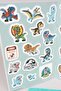 X Dekomus Licensed Jurassic World Sticker Coloring Book - 3
