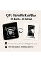 My Baby's First Intelligence Cards 0-12 Months |   Black and White High Contrast Baby Development Cards |   20 Cards 40 Images - 6