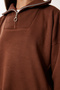 Knitwear Sweater Skirt Set Lpf0115 Brown - 3