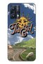 Realme 9 Pro Compatible Retro Sun Path Pattern Transparent Phone Case
