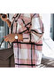 Women's Plaid Oversized Shirt - 4