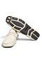 Cream Color Laceless Genuine Leather Men's Shoes - 3