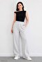 Women's 3-Thread Elasticated Leg Adjustable Sweatpants 22135