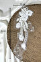 Bead and Sequin Embroidered Twig Applique - 4