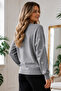 Bow Detailed Knitwear Cardigan N3221 Gray - 3
