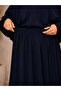 Afghan Takar Sharif Medina Silk Double Hijab Set with Veil and Without Veil - 4