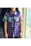 Women's Plaid Shirt - 3