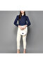 Women's Dark Blue Polka dot Shirt - 8