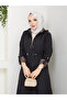 Leopard Print Inside Detail Hooded Trench Coat with Elastic Waist Mde1205010 - 4